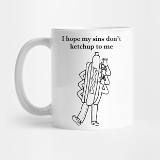 The Troubled Hot Dog Mug